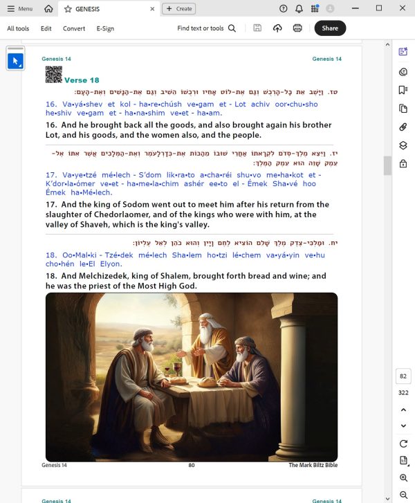 GENESIS English-Hebrew Phonetic Printed Edition - Jim Bakker Special - Image 5