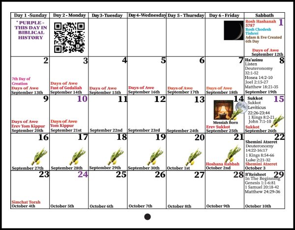 2025-2026 Understanding The Biblical Times And Seasons <span style="color: red;">Printed</span> Calendar - Image 8