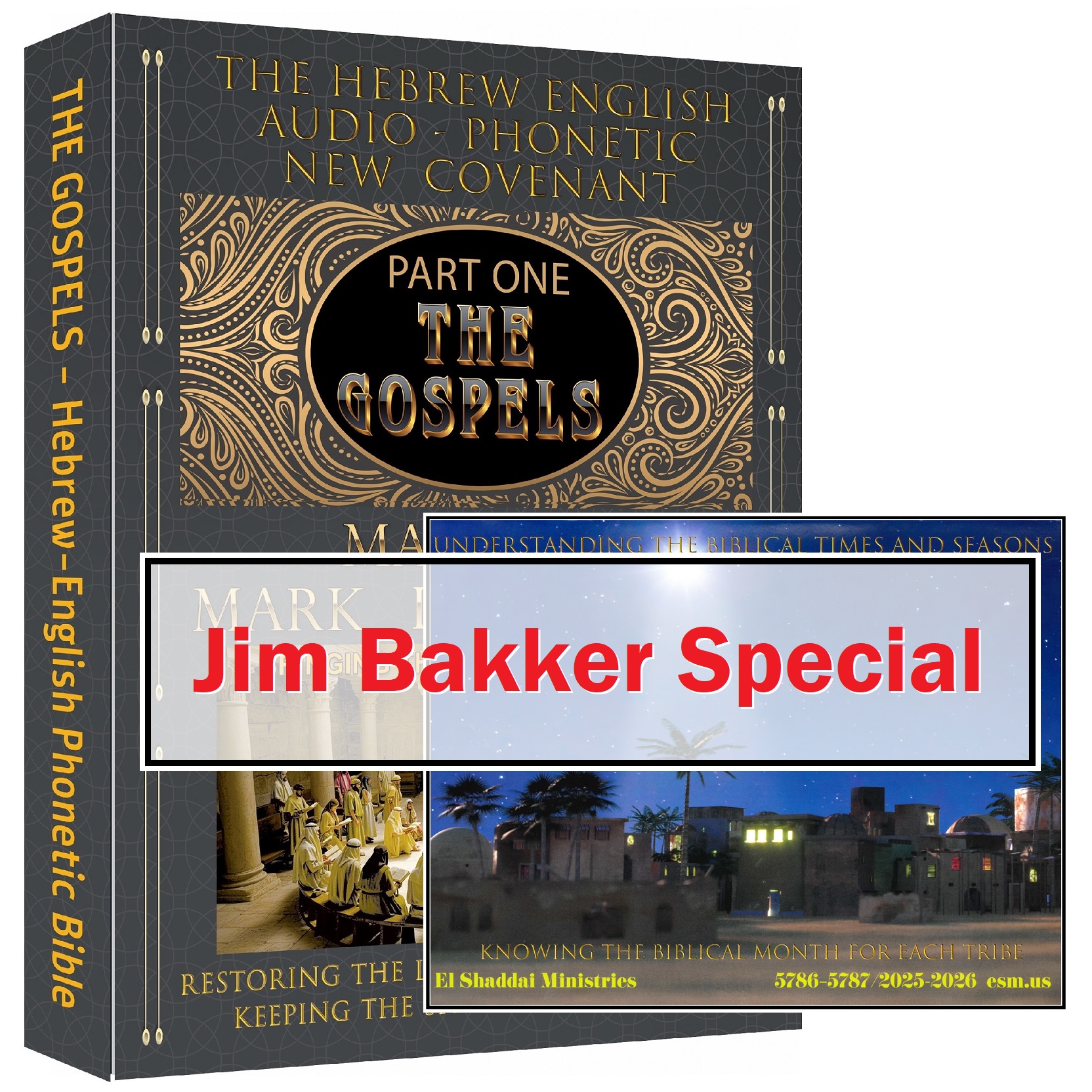 The Jim Bakker Gospels-Calendar Combo