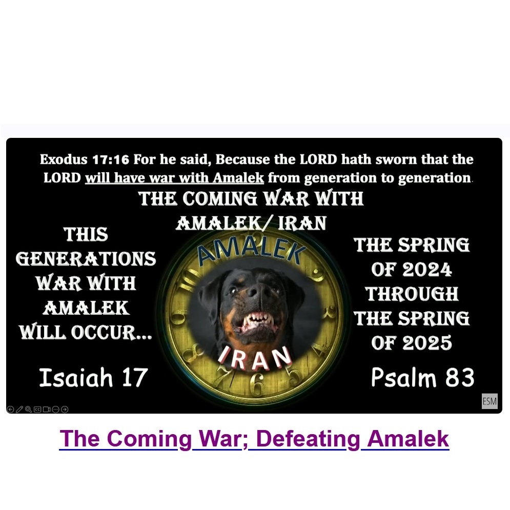 America at War 2024-2026 With Defeating Amalek USB - Image 6