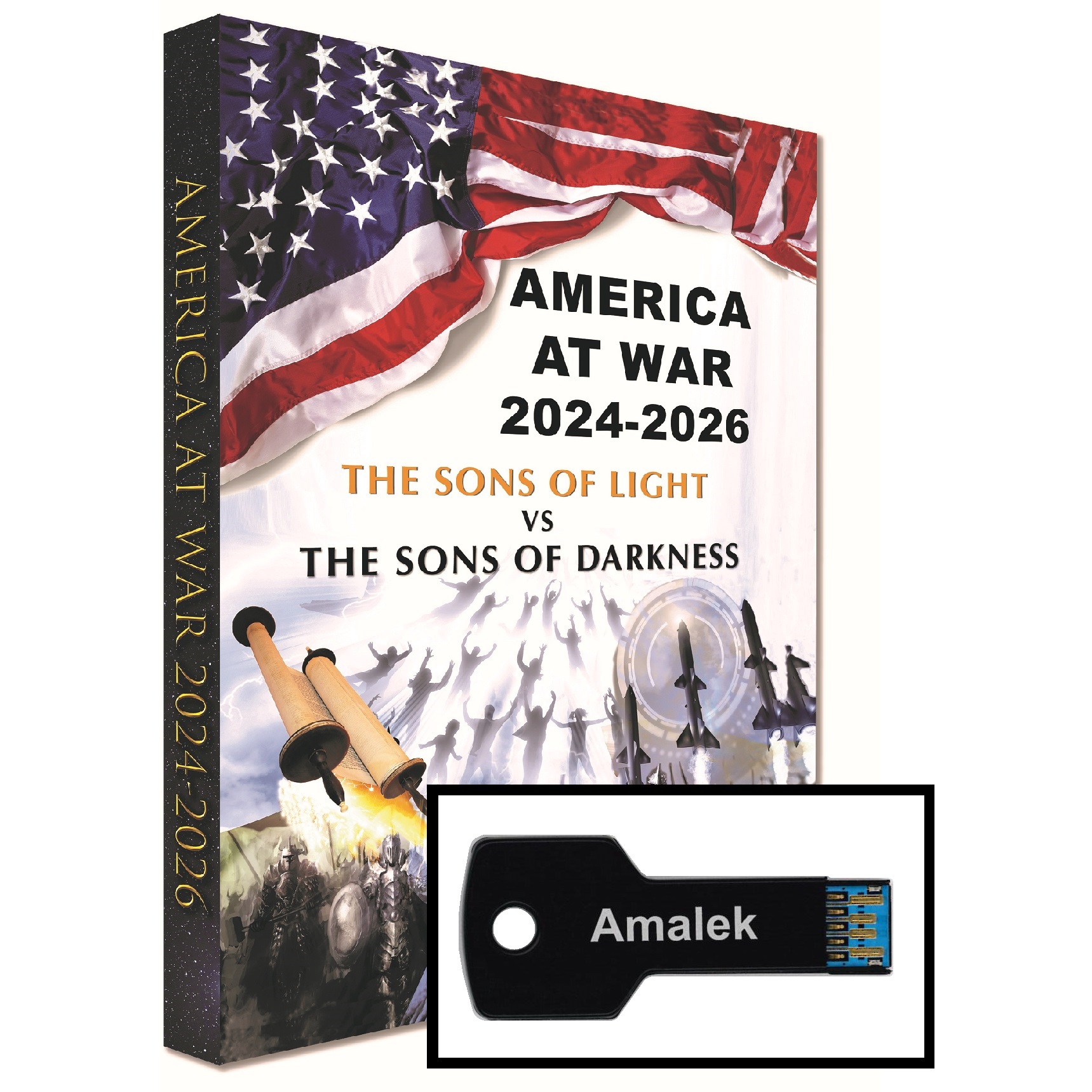 America at War 2024-2026 With Defeating Amalek USB